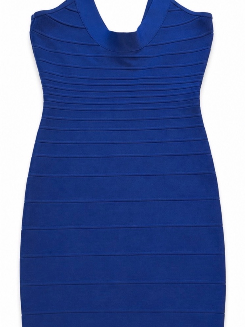 Herve Leger color: ultra marine Bandage Mini Dress size M